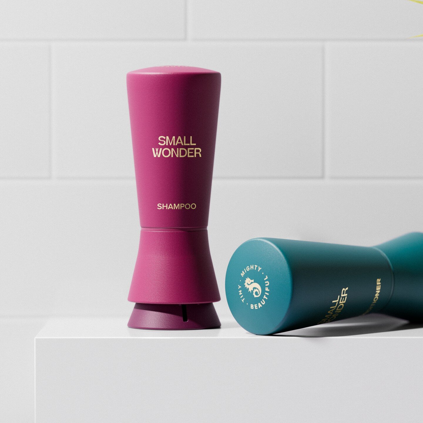 Ready for the HardTech Summit today at @mhubchicago? Discover how our partnership with Small Wonder is reshaping the beauty industry. 

MNML's structural packaging for the Wonder bottle introduces a reusable device for dispensing hair care powder, re